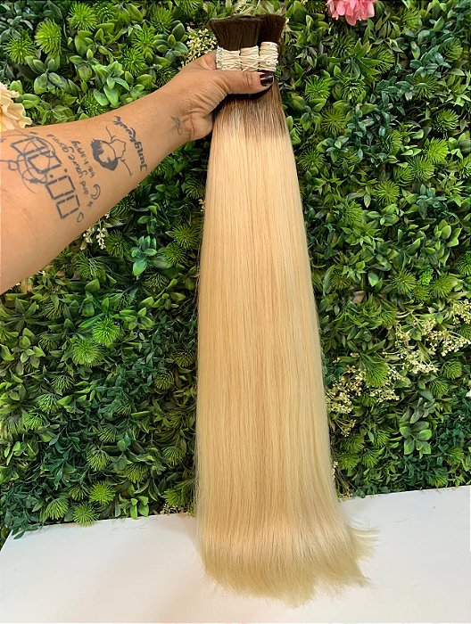 50g Vietnamita Super Dronw Loiro Raiz Esfumado 70CM