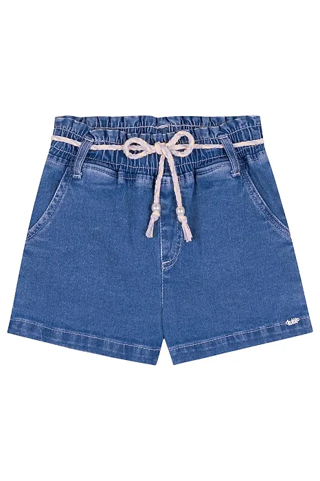 SHORT JEANS COM ELASTANO KUKIÊ