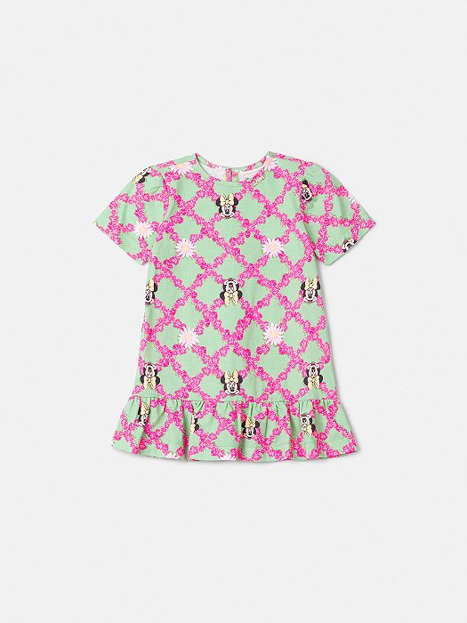VESTIDO FLORAL MINNIE ANIMÊ