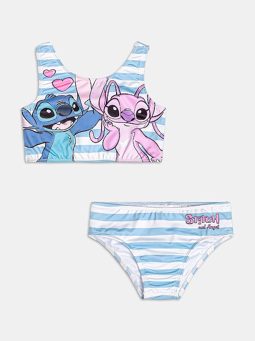 BIQUINI LISTRADO STITCH COM PROTEÇÃO UV MOMI