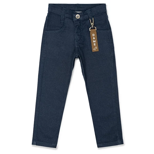 CALÇA SKINNY SARJA COM ELASTANO LISA DAME MINI