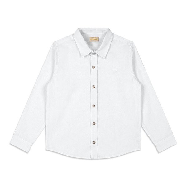 Camisa Social Infantil Charpey Manga Longa