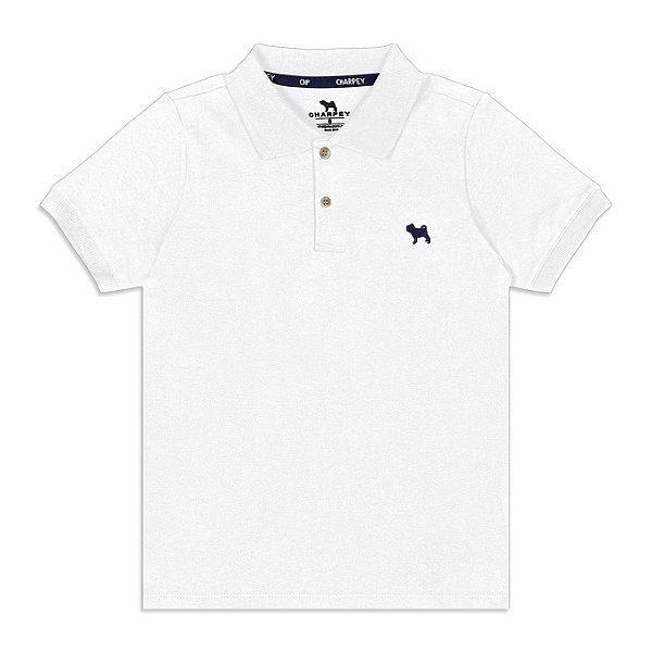 Camisa Polo Infantil Charpey Manga Curta