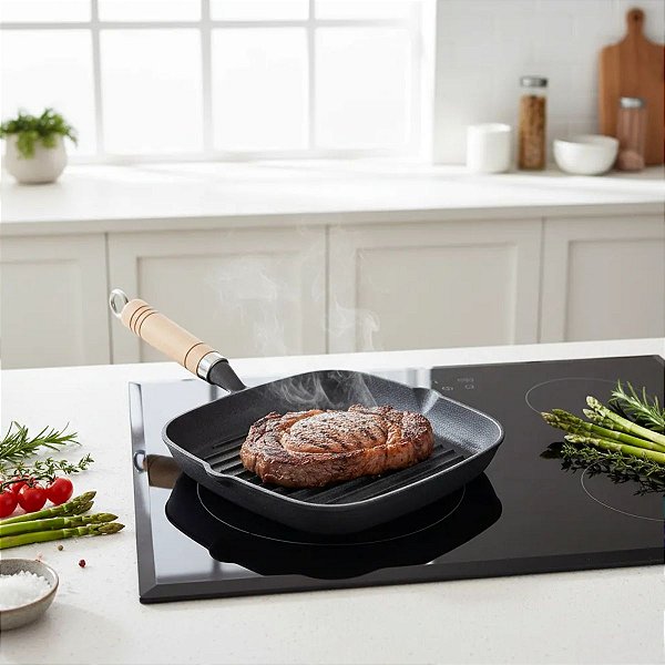 Frigideira Bifeteira Antiaderente 22cm