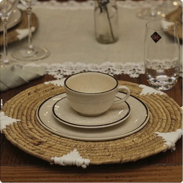 Jogo 6 Xícaras Cerâmica