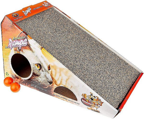 Arranhador Rampa Furacão Pet para Gatos Multicor