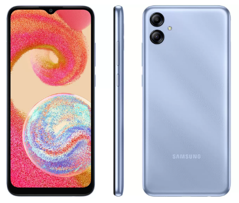 Celular Samsung Galaxy A04e 64GB Dual SM-A042MLBPZTO AZUL QU