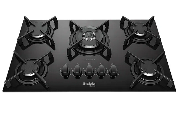COOKTOP VITRUM 5Q TP CH 127/220V PTO