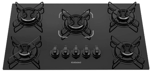 COOKTOP ITATIAIA ESS 5Q 127/220V PTO
