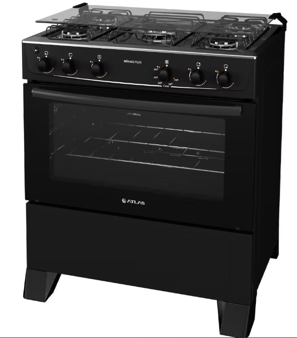 FOGAO GAS 5Q MONACO PLUS PTO 20