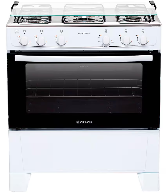 FOGAO GAS 5Q MONACO PLUS BCO 20