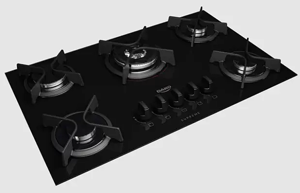 COOKTOP GAS DAKO SUPREME 5Q PTO