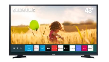 TV 43P SAMSUNG LED SMART TIZEN WIFI FULL HD UN43T5300AGXZD