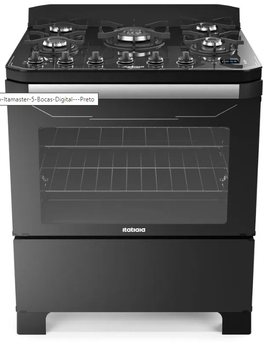 Fogao Itamaster 5Q Dig Pto