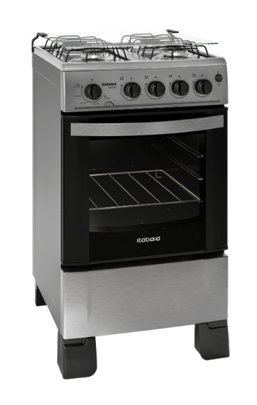 Fogao Itatiaia Waves 4Q Inox