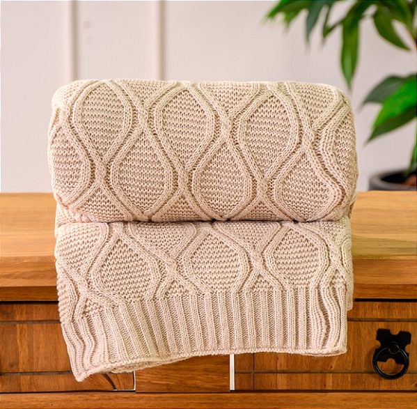 Peseira Refine Tricot 60Cm X 2,30M Marfim