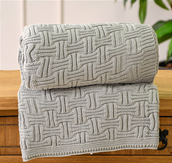 Peseira Premium Tricot 60Cm X 2,30M Silver
