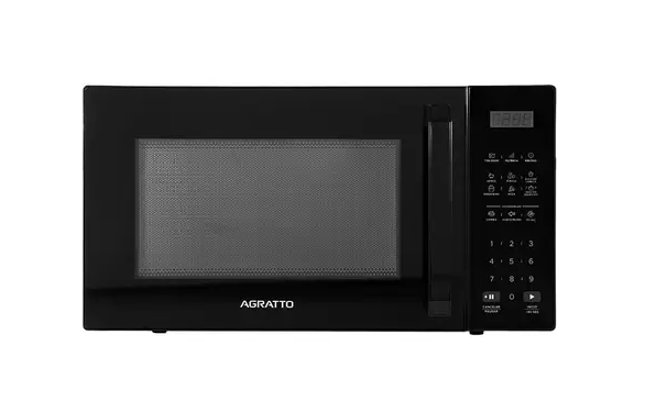 Microondas Agratto Amic01n-01 Preto 32L 1400W 127V Agratto