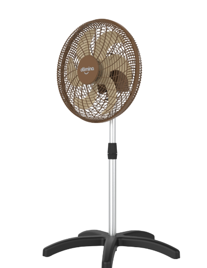 Ventilador Domina Oscilante Coluna 50 Cm 127 V Cappuccino