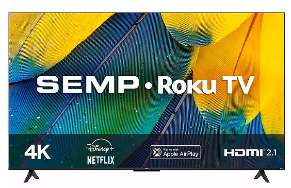 Tv 50P Semp Led Smart 4K Uhd Hdr Wifi 50Rk8600