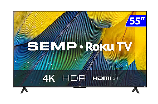 Tv 55P Semp Led Smart 4K Uhd Hdr Wifi 55Rk8600