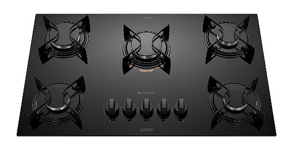 Cooktop Gas Atlas Utop 5Q Pto