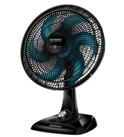 Ventilador Mondia 40Cm Super Power Vsp-40-Ap 4412-01 Preto/A