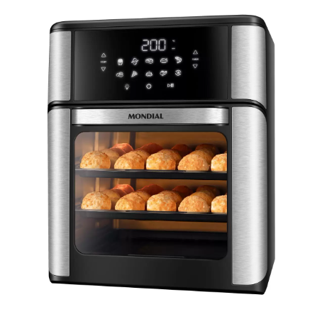 Fritadeira Air Fryer Mondial 12L Afon-12L-Bi 127V/60Hz