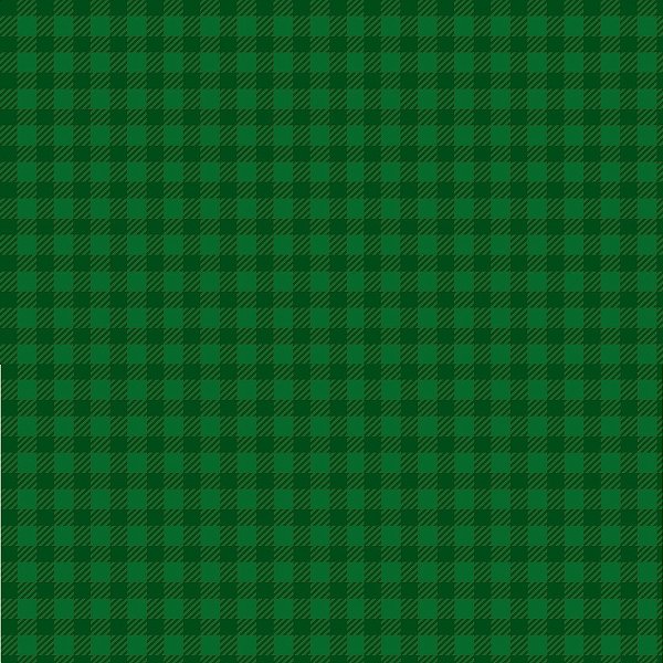 960053 - Xadrez Verde (estampa rotativa)