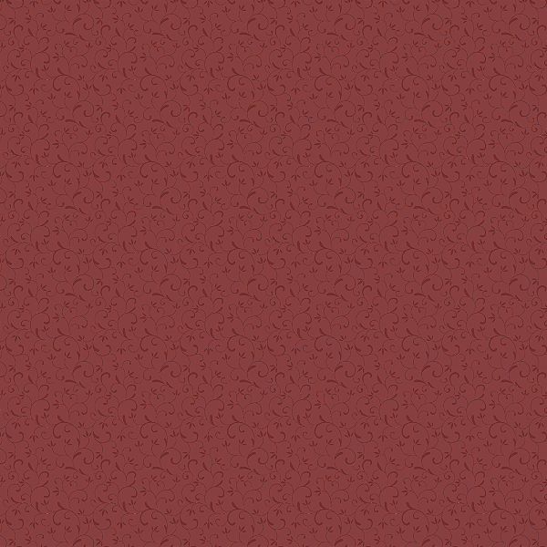960036 - Arabesque Vermelho (estampa rotativa)