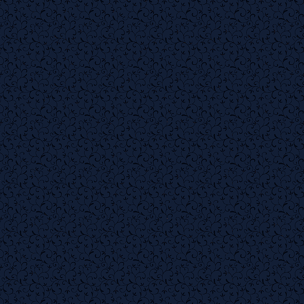 960061 - Arabesque Azul Marinho (estampa rotativa)