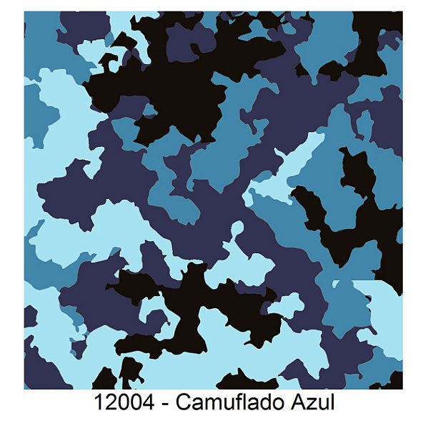 12004 - Camuflado Azul