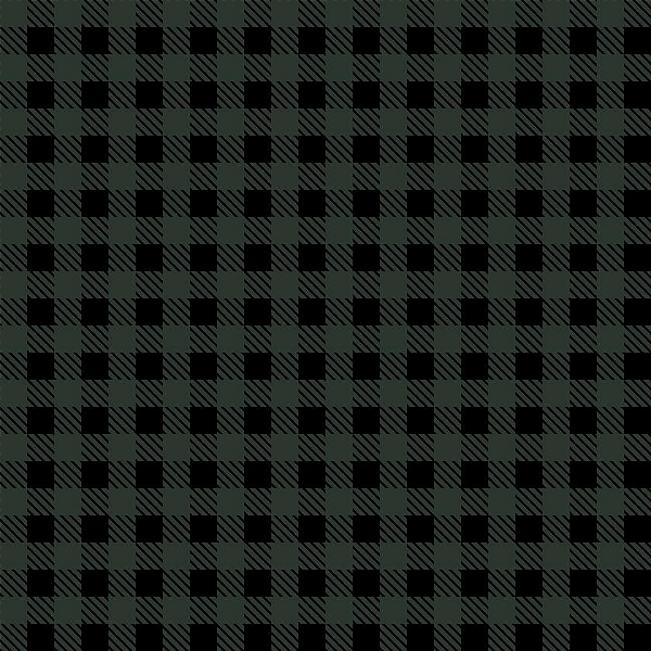 909674 - Xadrez Verde Escuro (estampa rotativa)