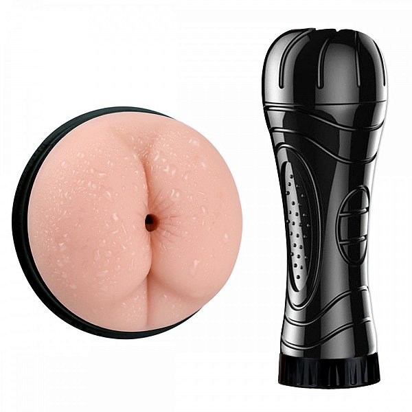 Masturbador Masculino Lanterna Textura Realistica formato de ânus