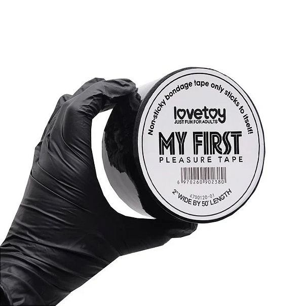 Fita Para Bondage My First Lovetoy Bdsm Não Gruda Na Pele e No Cabelo 15 metros