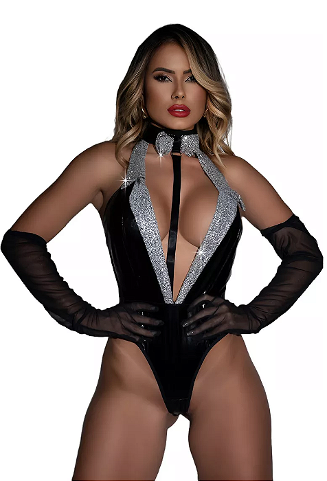 Body Sexy Assistente De Mágico - Mágica Do Prazer Secreto
