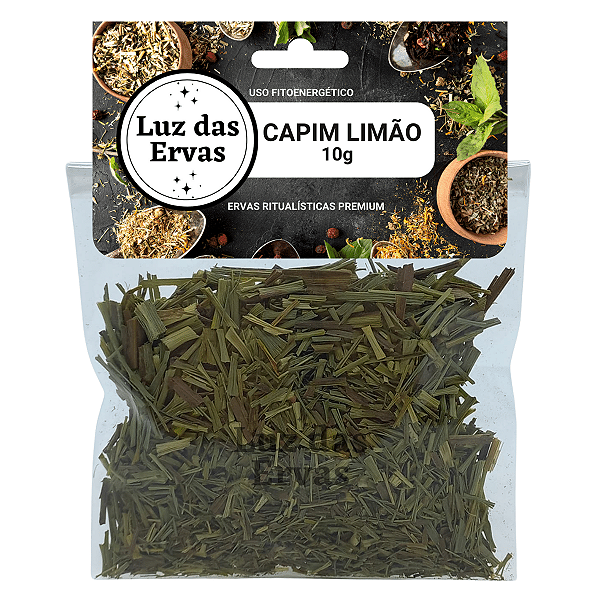 Capim Limão 10g (kit com 5 unidades)