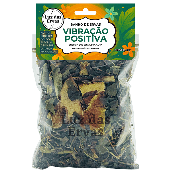 Banho Vibração Positiva (kit 5 unidades)