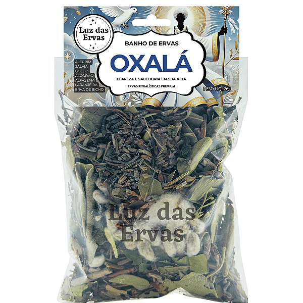 Banho Oxalá (kit 5 unidades)