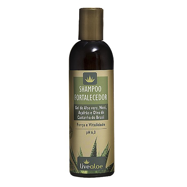 Shampoo Fortalecedor Livealoe 240ml