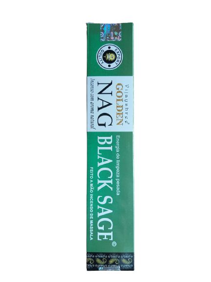 Incenso Golden Nag Vareta Black Sage