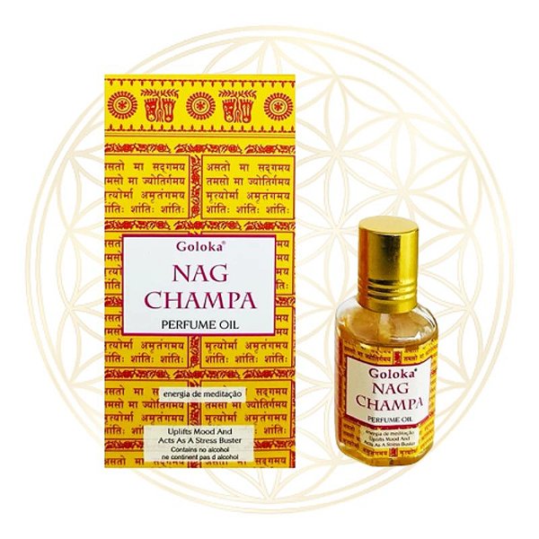 Óleo Perfumado Goloka Nag Champa 10ml