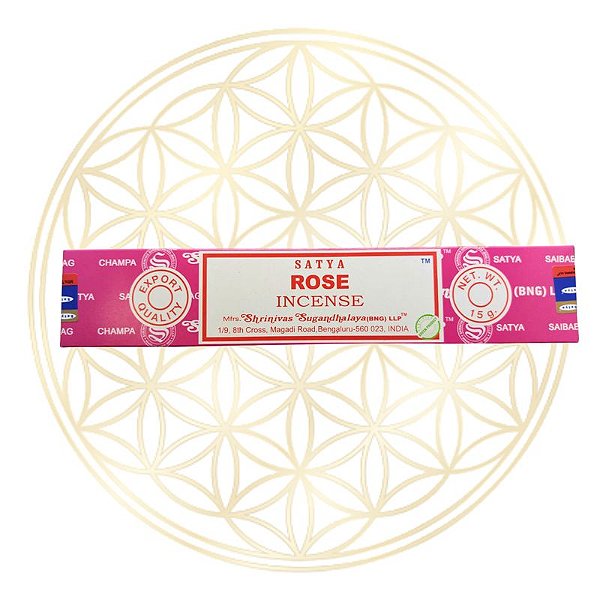 Incenso Premium Satya de Vareta Rosa 15g