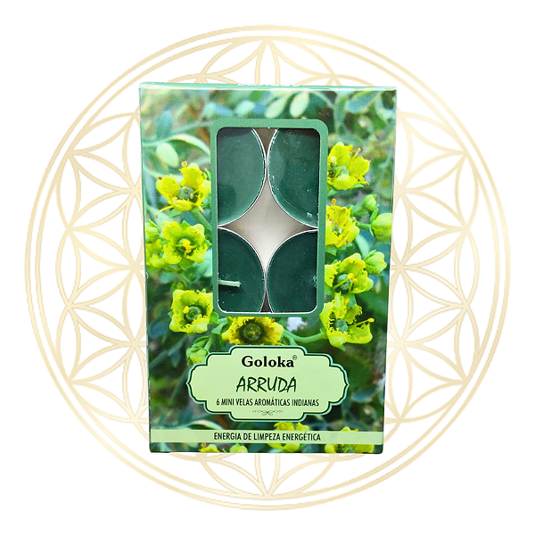 Vela Aromática P/ Rechaud Indiana Goloka - ARRUDA