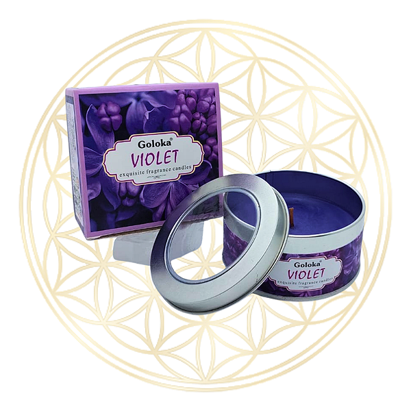 Vela Aromática Indiana Goloka - Violeta