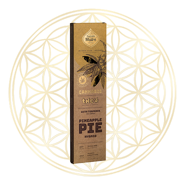 Incenso Sagrada Madre Vareta Linha Cannabis Pineapple Pie