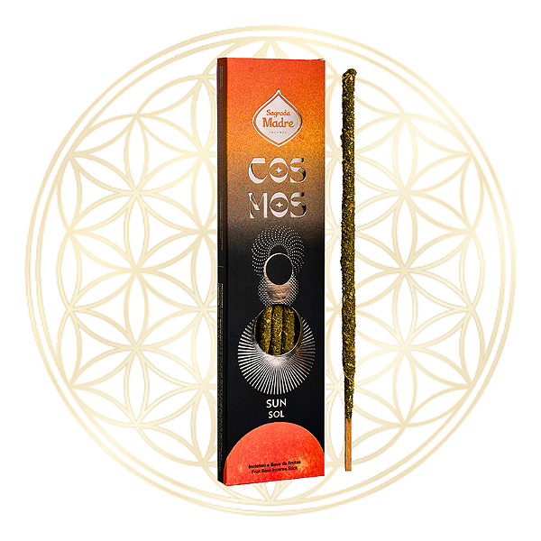 Incenso Sagrada Madre Vareta Linha Cosmos - Sol
