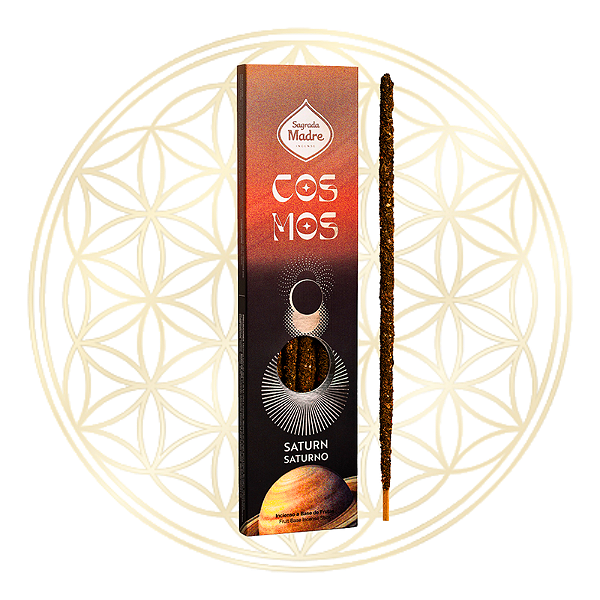 Incenso Sagrada Madre Vareta Linha Cosmos - Saturno