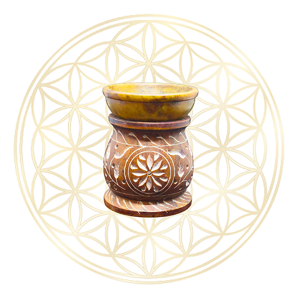 Rechaud Pedra Sabão P - AMARELO