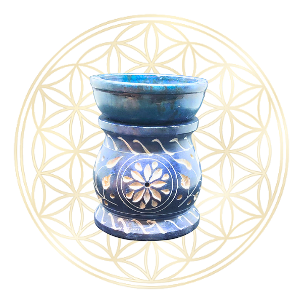 Rechaud Pedra Sabão P - AZUL